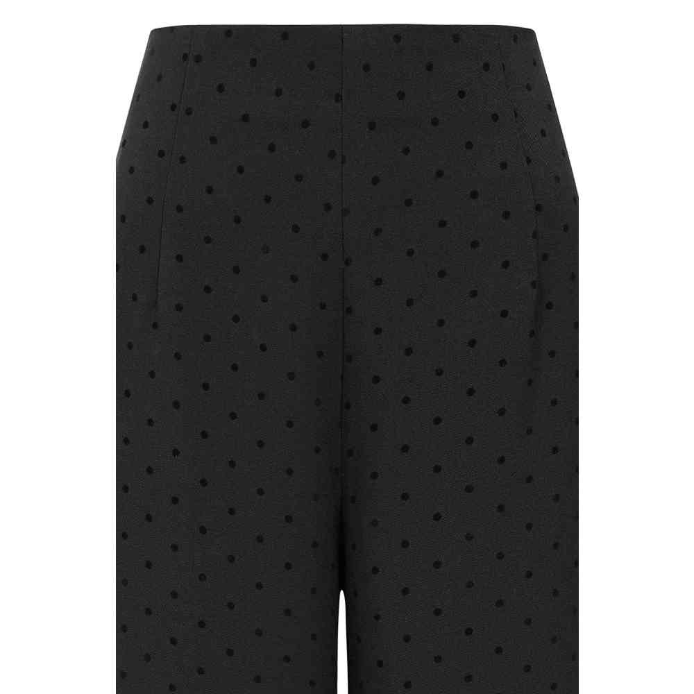 Banned - Penny Polka Please Broek rechte pijpen - Zwart